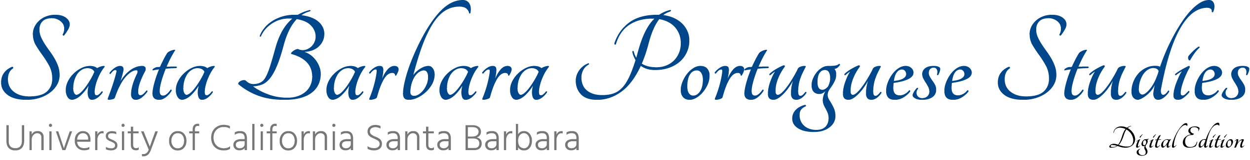 Santa Barbara Portuguese Studies - UC Santa Barbara